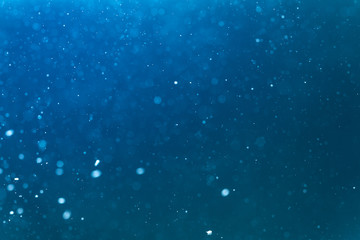 Abstract Blue Defocused bokeh background