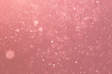 Abstract Pink bokeh defocus glitter blur background.