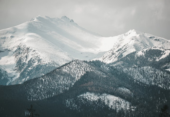 Fototapeta na wymiar Tatra Mountains near Zakopane. South Poland