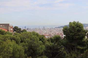 Paysage urbain à Barcelone, Espagne