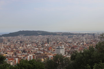 Paysage urbain à Barcelone, Espagne	