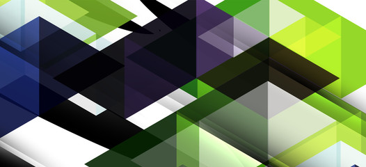 Abstract concept triangle graphic element. Technology background. Banner, poster template