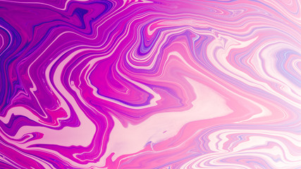 Purple Liquid marble abstract surfaces Design.