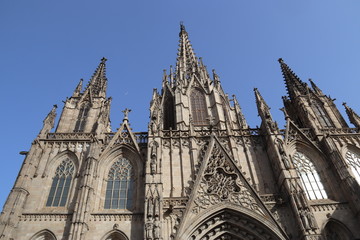 Cathédrale Sainte-Croix à Barcelone, Espagne