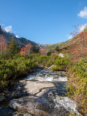 Great Cold Valley in Vysoke Tatry (High Tatras), Slovakia. The Great Cold Valley is 7 km long valley, very attractive for tourists