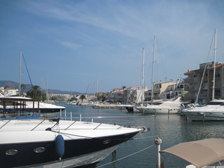 Fototapeta premium yachts in the harbor