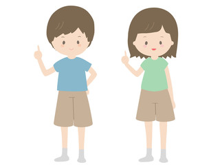 ひなちゃんととしくん　ポイントだよ