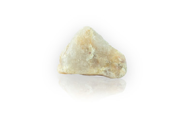 Rock stone isolated on white background this has clipping path.