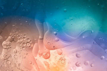 Abstract Color full water bubbles background