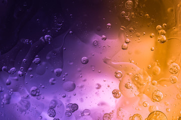 Abstract Color full water bubbles background