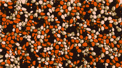 5 color abstract pattern background