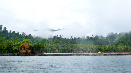 Mayalibit bay in Waigeo. Raja Ampat
