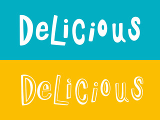 Delicious text