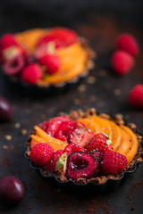 Tartelettes aux fruits frais
