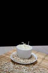 Soy beans are good for health.