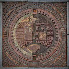Trondheim Manhole Cover