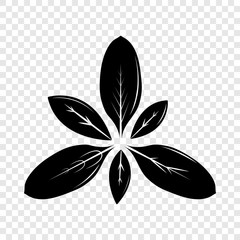 Leaf icon. Simple illustration of leaf vector icon for web