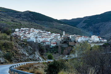 Fototapeta premium Bacares in Sierra de Los Filabres, Almeria, Andalusia, Spain