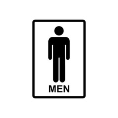 toilet - wc - restroom - gender sign vector