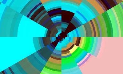 Colorful vortex, circular lines, hypnotic design, colors and shapes, background