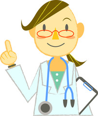 女性ドクター　アドバイス