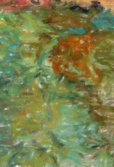 Abstract texture background. Delicate soft pastel colors and oil strokes Painted on canvas watercolor artwork. Good for printed picture, design postcard, posters and wallpapers. Digital graphic art.