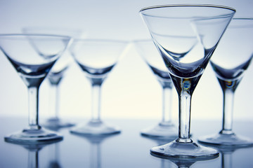 martini glasses