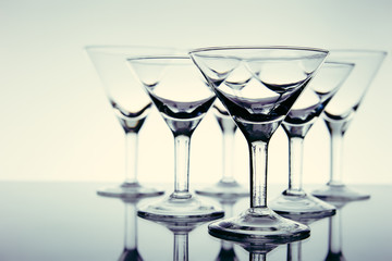 martini glasses