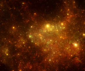 Obraz na płótnie Canvas Deep space nebula with stars. 