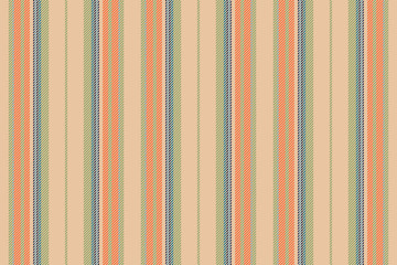 Trendy striped wallpaper. Vintage stripes vector pattern seamless fabric texture. Template stripe wrapping paper.