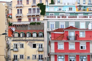 Fototapeta na wymiar Colorful Lisbon