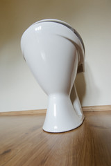 New ceramic toilet bowl at home