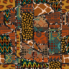 geometric seamless pattern