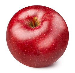 Red apple isolated on white