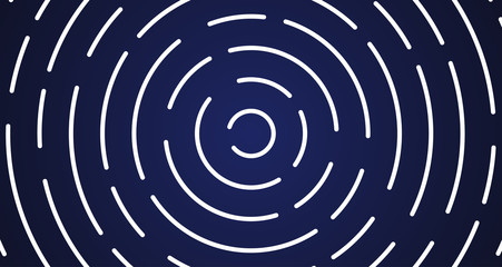 Colorful neon dashed lines, vector illustration