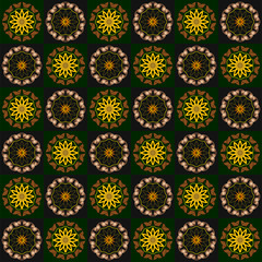 Abstract vintage seamless pattern