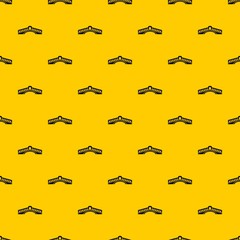Rialto bridge pattern seamless vector repeat geometric yellow for any design