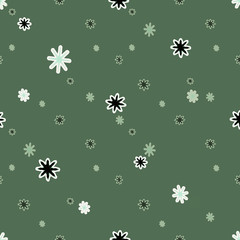 Stars Motif Seamless Pattern Design