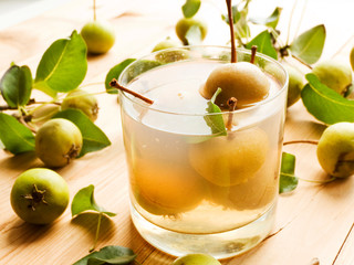 Sweet pear compote