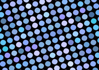 Blue tints dots creative pattern close up. Abstract geometric background.
