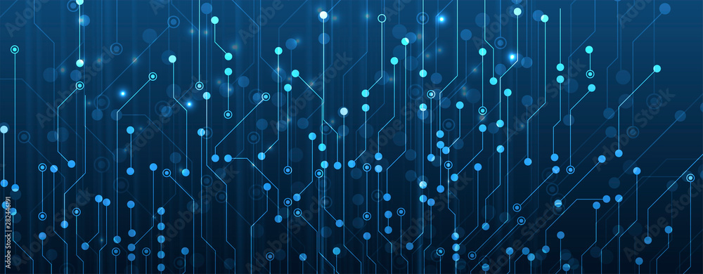 Aufkleber abstract structure circuit computer  technology business background