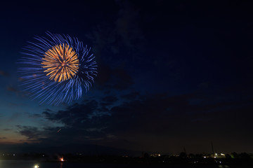 筑後川花火大会 Chikugo river fire works festival 福岡県久留米市　日本