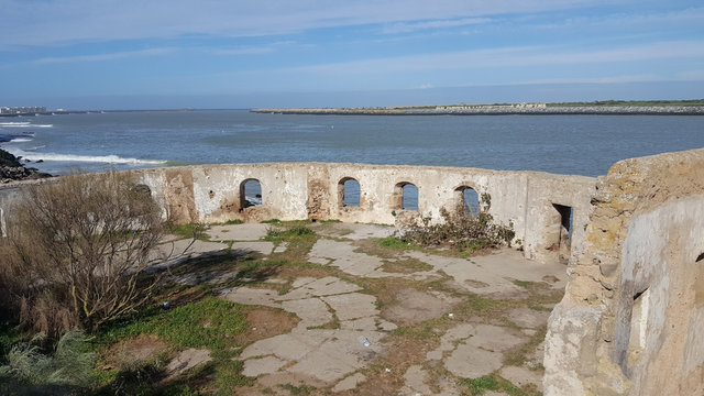 Maroc, vieux fortin de kenitra
