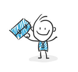 Stickman Blue: Business-Man. (Nr. 5)	