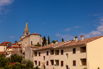 Obraz premium View of Valle - Bale in Istria. Croatia