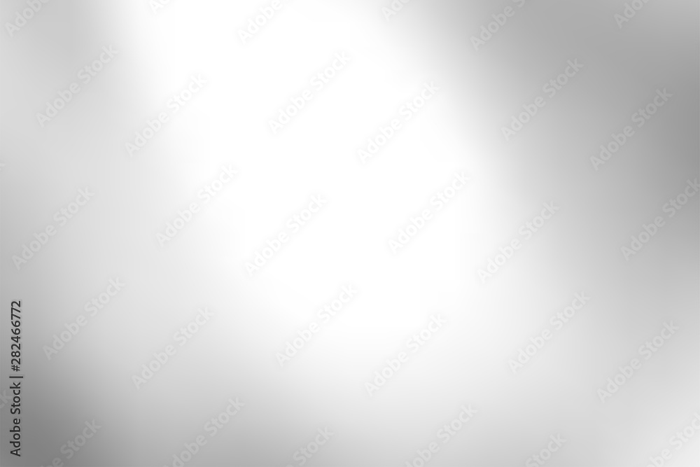 Aufkleber Gray gradient abstract background vector, grey soft light frame blurred mesh texture for presentations magazine or graphic design background