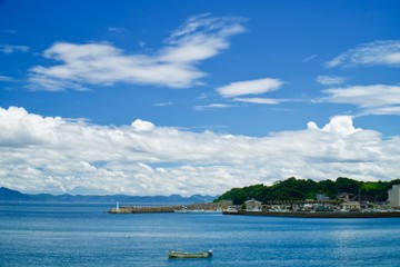 Obraz premium 金田漁港