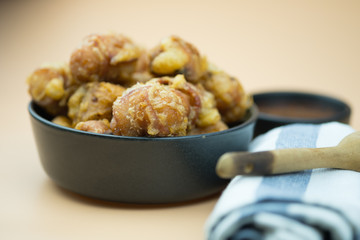 Fried shrimp balls (Shrimp meatballs)