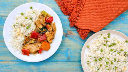 Chinese Style Chicken and Ginger With Rice