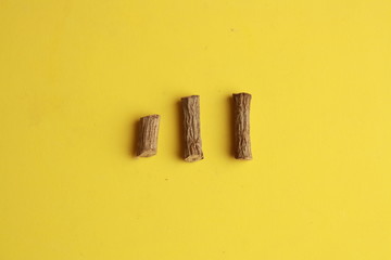 licorice stick ideal for cocktails with vodka..